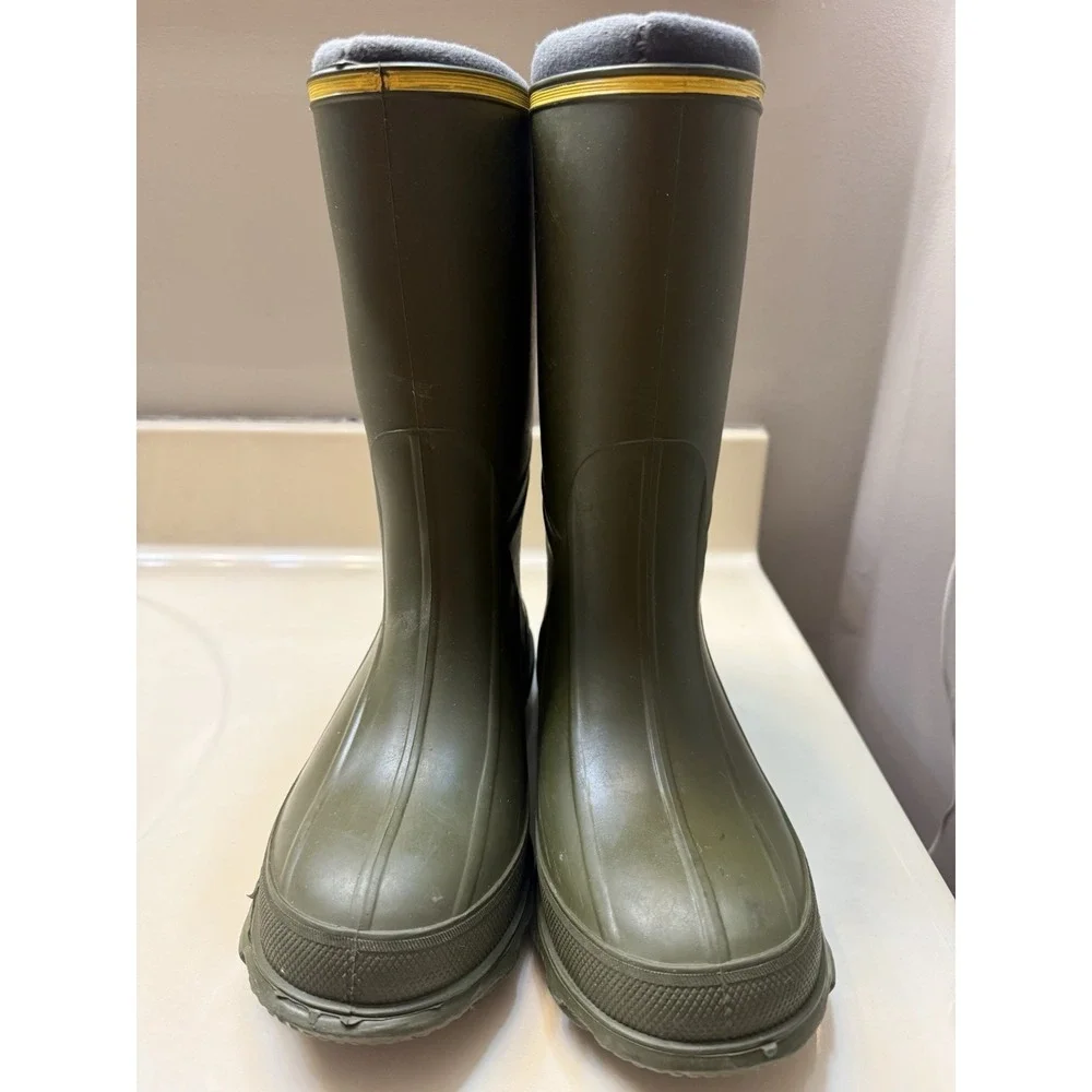 Lacrosse Green Rubber Rain Removable Insulated Gardening Boots Women's Size 6